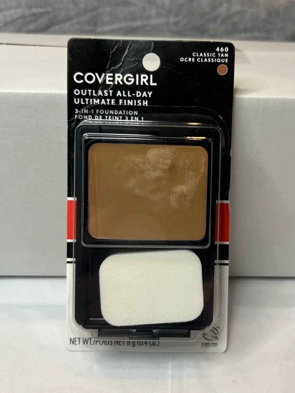 CoverGirl Outlast All-Day Ultimate Finish 3-in-1 Powder Foundation 460 Tan